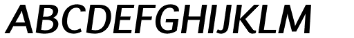D Blues Regular Italic Free font specimen