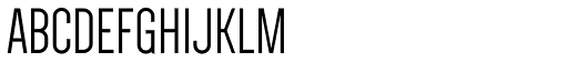 Dense font specimen