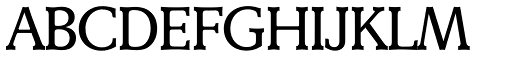 Derringer Serial font specimen