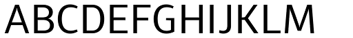 Diaria Sans Pro Regular font specimen