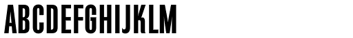 Directors Gothic 210 SemiBold font specimen