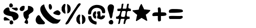 Dirty Bakers Dozen character specimen 6