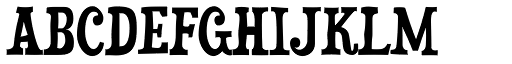 Duality font specimen