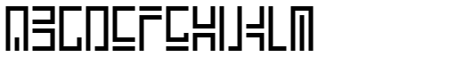 Encrypted Wallpaper font specimen