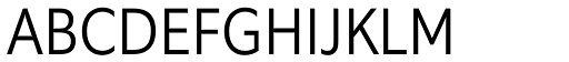 EquipCondensed Light font specimen