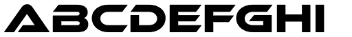 Ethnocentric font specimen