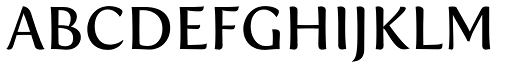 Fertigo Pro font specimen