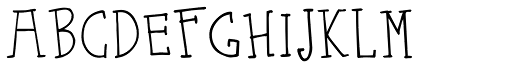 flutSaus font specimen