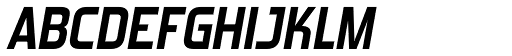 Forgotten Futurist Bold Italic font specimen