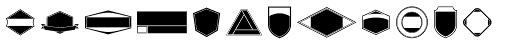 Forthland 13 font specimen