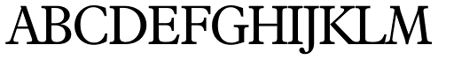 Francisco Serial font specimen