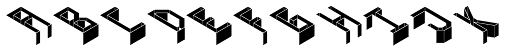 Free Dee font specimen