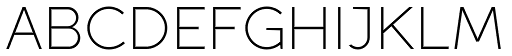 Full Sans LC 30 Light font specimen