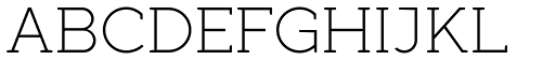 Full Slab LC 30 Light font specimen