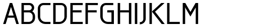 Galette Medium font specimen