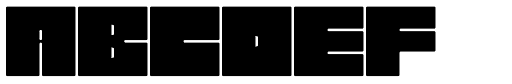 Garagin Rock Lite font specimen