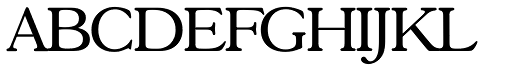 Gascogne Serial font specimen