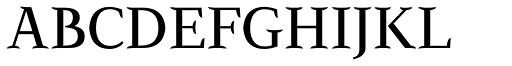 Ghibli font specimen
