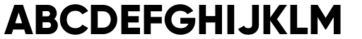 Gilroy Extra Bold font specimen
