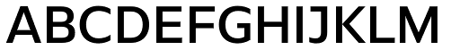 Global Medium font specimen