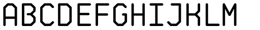 Goma Mono font specimen