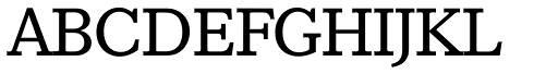 Granada Serial font specimen