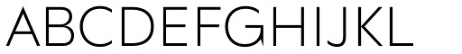 Grava Display Extra Light font specimen