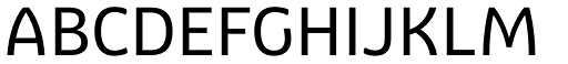 Graviola font specimen