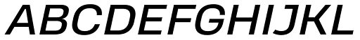 Heading Pro Treble Italic font specimen