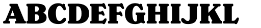 Henriette Black font specimen