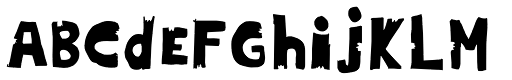 HildiniaDonut font specimen
