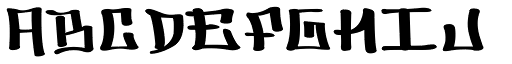 Holmes Bold font specimen