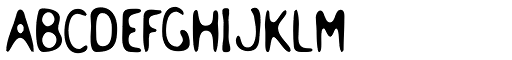 Holstein font specimen