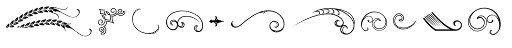 Hungry Beast Ornament font specimen