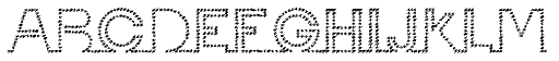 I am online with u Trash font specimen