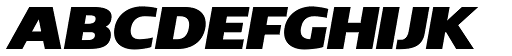 Insolent Italic font specimen
