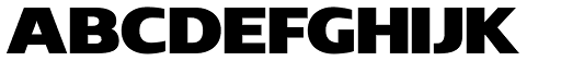 Insolent font specimen