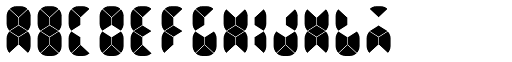 ION A U3 font specimen