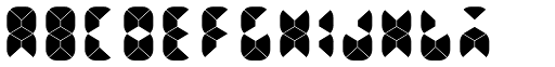 ION B U3 font specimen
