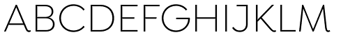 Isidora Light font specimen