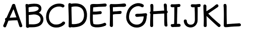 JollyGood Sans Basic font specimen