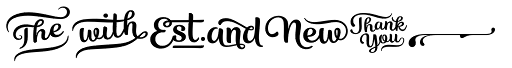 Karlie Extras font specimen