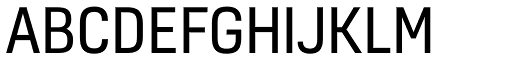 Kelson font specimen
