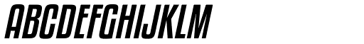Kenyan Coffee Italic font specimen