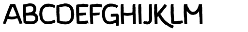 Koara Free Regular font specimen