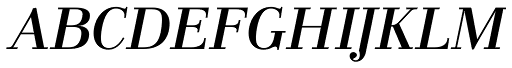 L’education Bold Italic font specimen