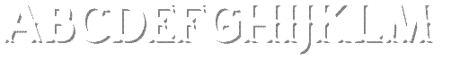 LAKESTER SHADOW LAYER 2 font specimen