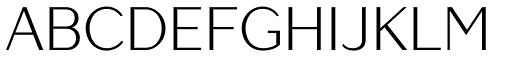 Lagu Sans Light font specimen