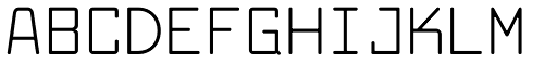 Larabiefont font specimen
