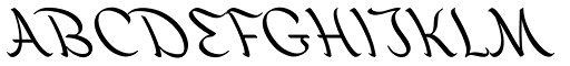 Layar Bahtera font specimen